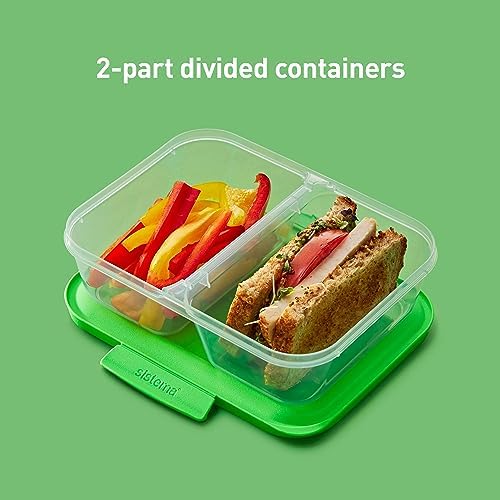 Sistema Nest It Meal Prep Food Storage Containers with Lids, 10-Pack