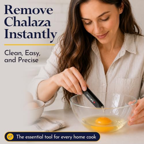 The Original Egg Tool. Engineered to instantly pick up that nasty glob
