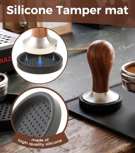 51mm Espresso Tamper & Distributor Kit, Stirrer Espresso Distribution