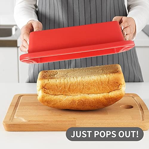 5-Piece Silicone Baking Pans Sets, Nonstick Silicone Bakeware Set