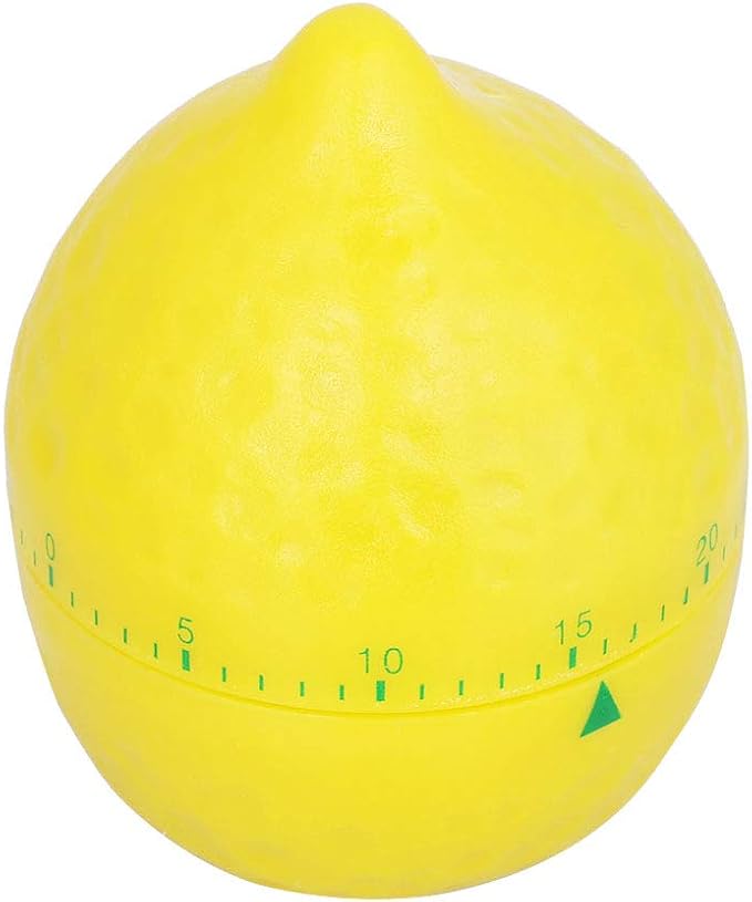 Lemon Mechanical Kitchen Timer, Cute Lemon Timer - Image 8