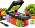 Vegetable Chopper and Food Dicer with Storage Container