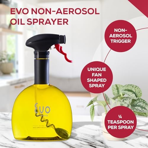 Evo Original Oil Sprayer, Yellow, 24-Ounce Capacity