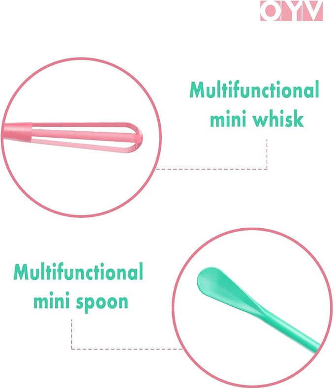 OYV Fresh Spring & Summer Colors Mini Whisk Set, 8.5 in Mini Whisks - Image 3
