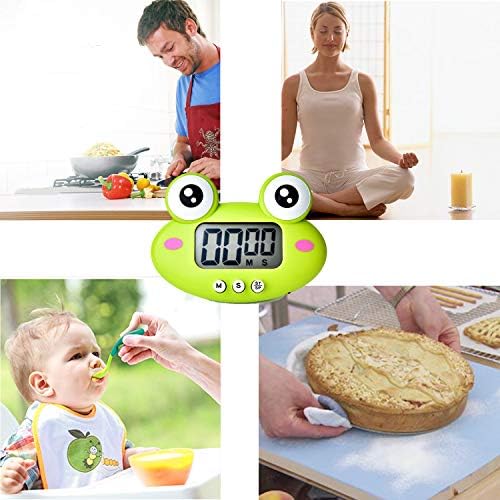 Cute Cartoon Animal Digital Kitchen Timer, Magnetic LCD