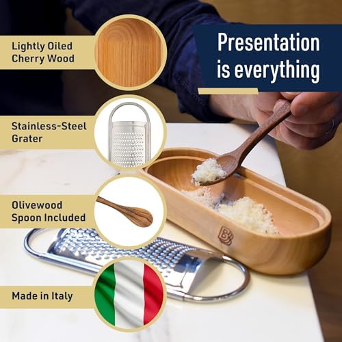 Kings County Tools Cheese Grater with Container