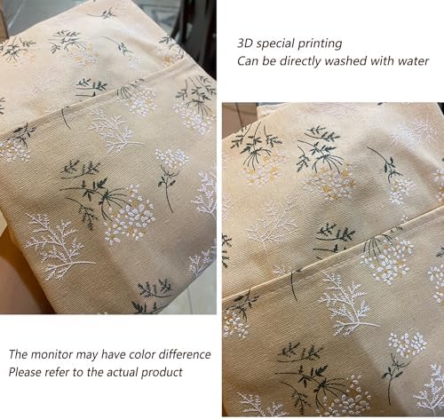 Japanese Vintage Floral Apron for Women,Adjustable Neck Strap Kitchen