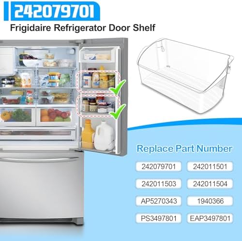 242079701 Refrigerator Door Bin for Frigidaire Kenmore Refrigerator