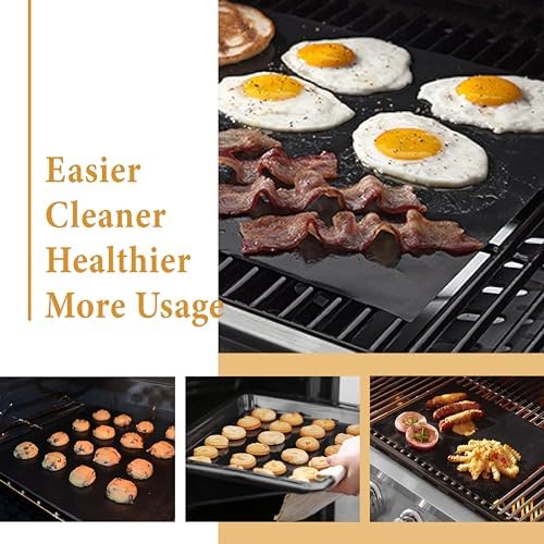 Oven Mat Liners for Bottom of Oven, 17"x25", 2PACK