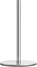 Silver Paper Towel Holder Free-Standing, Premium Stainless Steel Paper Rolls by niffgaff