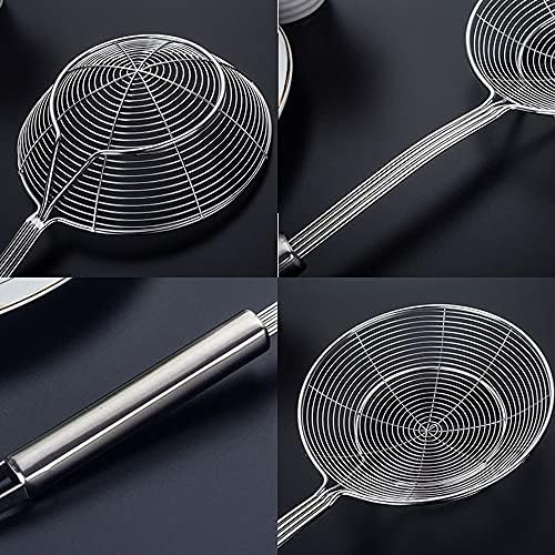 Multi Kitchen Utensil Stainless Steel Cooking Skimmer Slotted Fish