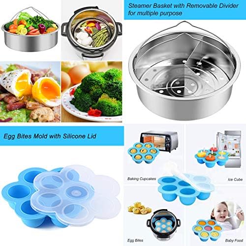 Instant Pot 6 qt/8 Qt Pressure Cooker Accessory Set - 2 Steamer