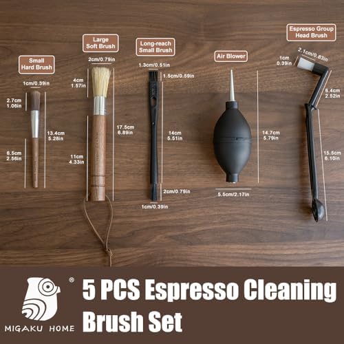 Coffee Grinder Cleaning Kit, 5-Piece