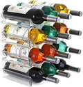 Plastic Water Bottle Organizer and Wine Rack Storage Holder,4 Tier 12