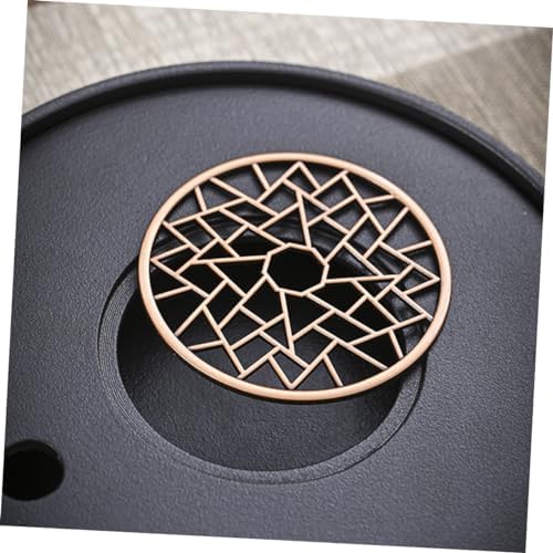 Modern Alloy Trivet Mat for Teapot, Nonslip Tea Warmer Pad