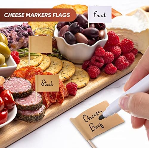 Patelai 14 Pcs Cheese Spreaders Stainless Steel Charcuterie Set,Silver