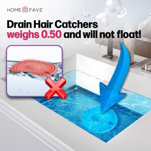 Drain Hair Catcher Stopper 5pcs Bathroom Accessories Set, Durable
