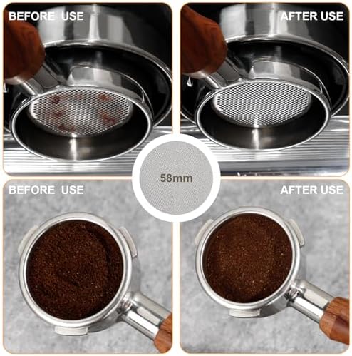 58mm Espresso Accessories Kit, Espresso Distributor, Dosing Funnel and