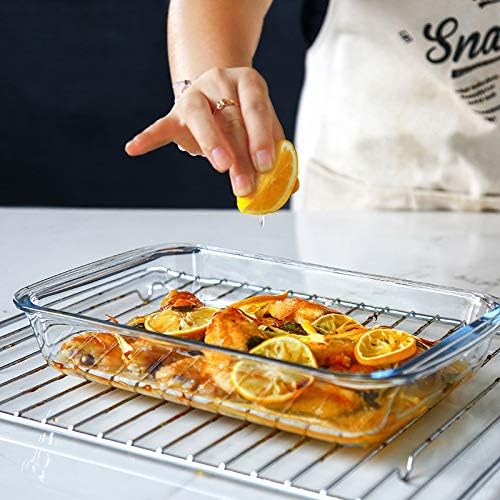 8-Piece Deep Glass Baking Dish Set - Image 6