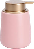 Soap Dispenser Ceramic with Easy-to-Press Pump Hand Lotion Liquid Dispenser by TOOZFO