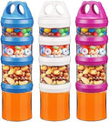 BeneLabel Stackable Food Storage Containers with Twist Lock System