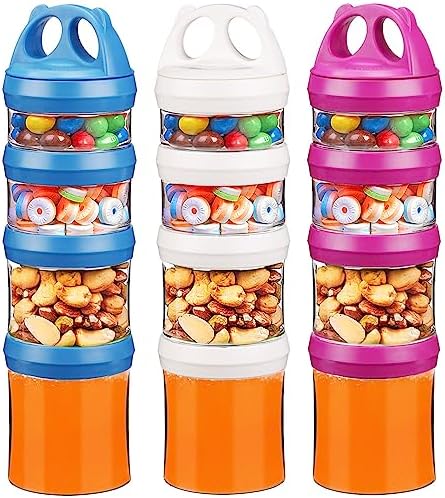 BeneLabel Stackable Food Storage Containers with Twist Lock System