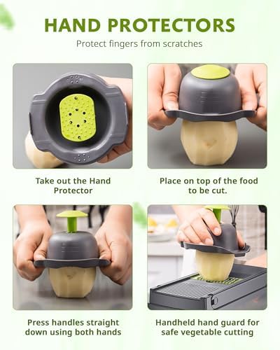 ADOV Vegetable Chopper with Container, Mandoline Slicer