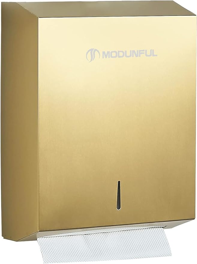 Commercial Paper Towel Dispenser Gold by modunfulbathroom