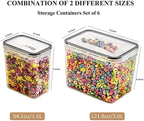 Wildone Airtight Food Storage Containers Cereal & Dry Food Storage