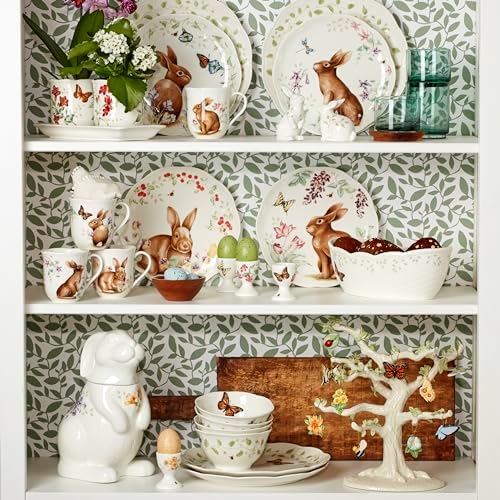 Lenox 894111 Butterfly Meadow Footed Egg Cups, Set of 4, Easter