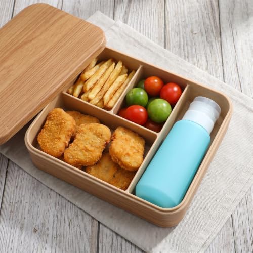 12 Pcs 6 oz Condiment Squeeze Bottles, Leakproof Salad Dressing