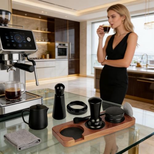 Espresso Tamper Set - 58mm Press Tools For Coffee Powder