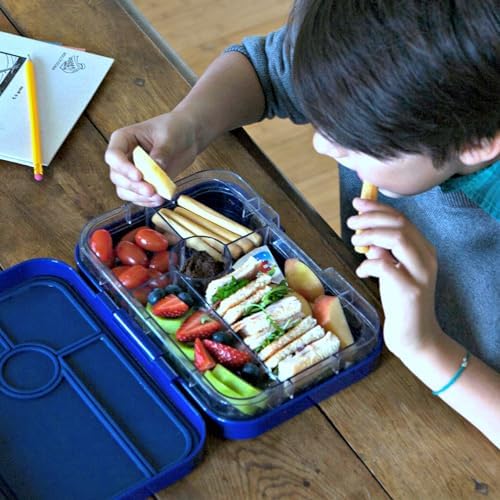 Yumbox Tapas Leakproof Bento Box, 5 Compartments, Monte Carlo Blue