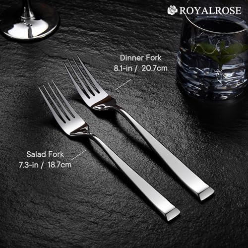Royalrose Alexander Fine Forks, Set of 4 (8.1" Dinner Fork)