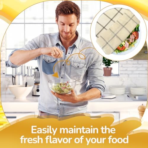 Mindsoft Reusable Beeswax Food Wrap, 17 x 23 Inch