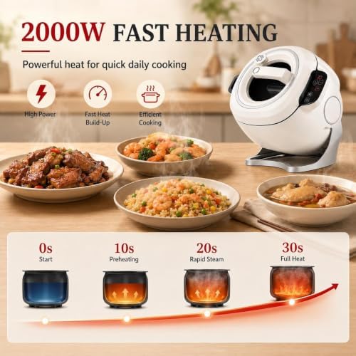 Automatic Stir-Fry Machine, Commercial Food Processor