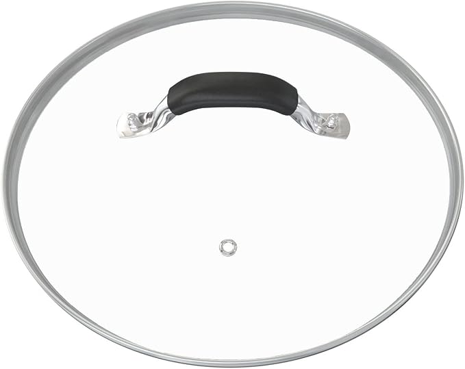 12 Inch Tempered Glass Pot Lid Compatible by WishDirect