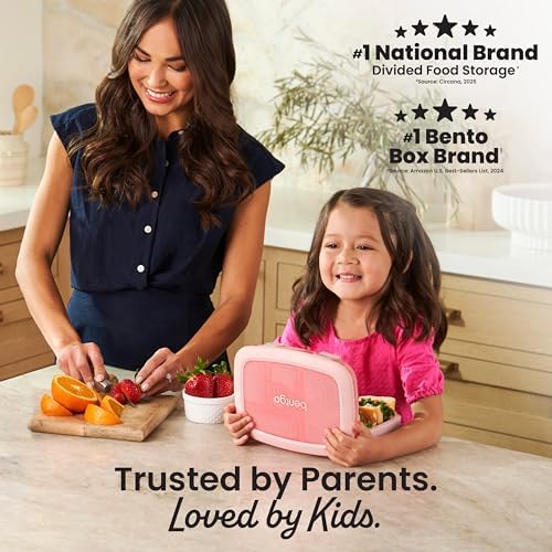 Bentgo Kids Bento-Style 5-Compartment Leak-Proof Lunch Box