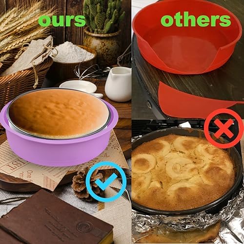 3 Pack Cheesecake Pan Protector for 9inch and 9.5inch Round Springform