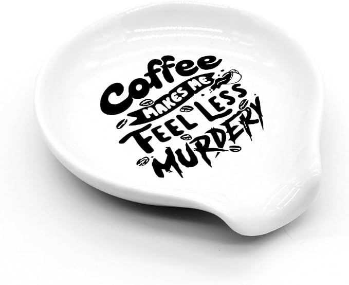 Funny Coffee Spoon Holder-Coffee Spoon Rest-Cafe Bar Station Accessories-Coffee - Image 3
