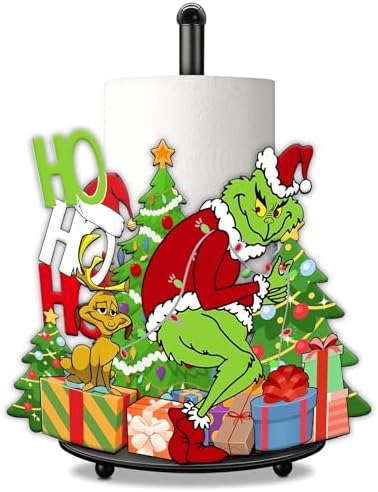 Green Monster Metal Countertop Paper Towel Holder