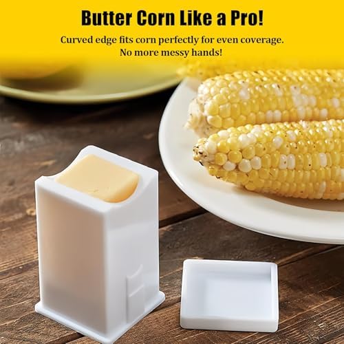3 Pack Plastic Butter Spreader Corn Cob with Cover Butter Spreader for