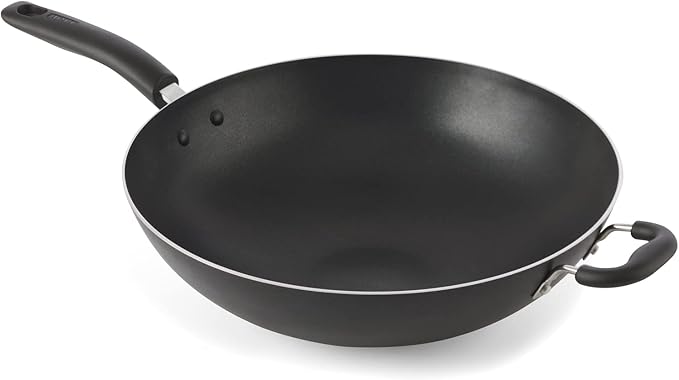 T-Fal Specialty Nonstick Woks & Stir-Fry Pan 14 Inch Oven Broiler Safe 350F by T-falbrand