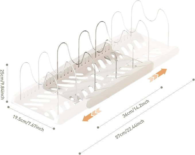 Pot Rack -Expandable Pan Organizer - Image 2
