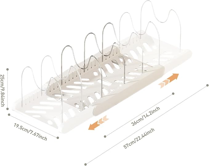 Pot Rack -Expandable Pan Organizer - Image 5