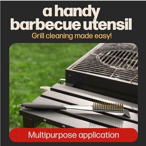 Hans Grill 2-in-1 Pizza Oven Brush and Scraper