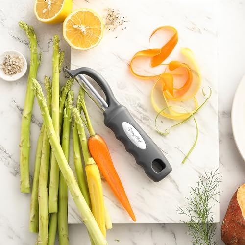 Spring Chef Professional Ice Cream Scoop & Stainless Steel Swivel