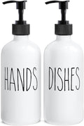 MOMEEMO Soap Dispenser Set 2 Pack, Contains Dish and Hand Soap Dispenser. by MOMEEMO