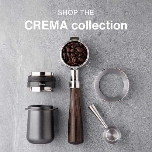CREMA 53.3mm Tamper & Distributor for Breville, Silver