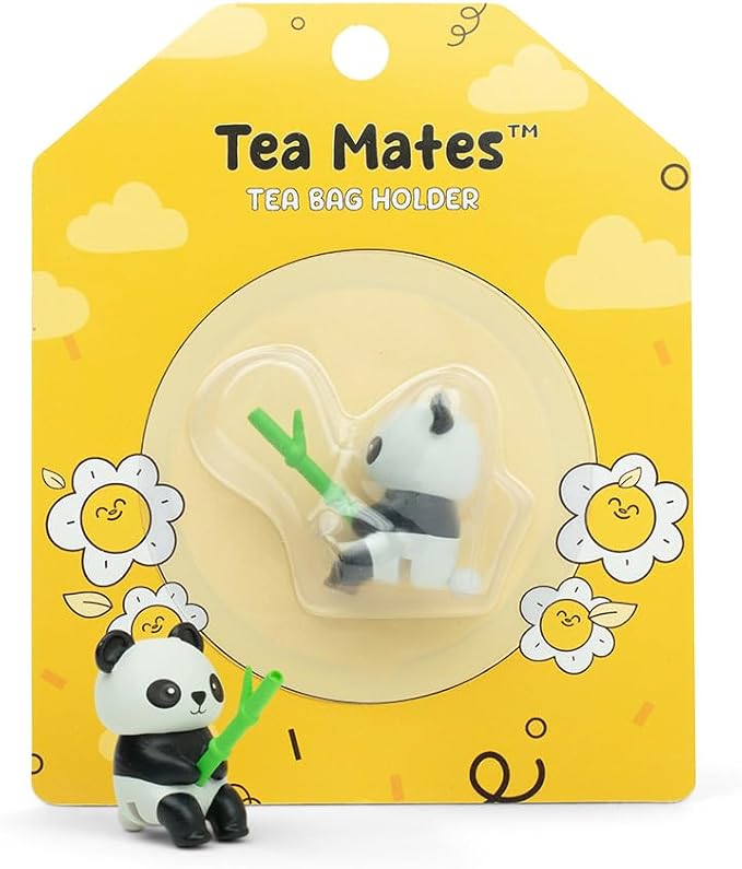 Tea Mates - 1pc Cute Fishing Panda - Tea Bag Holder and String Rest - Tea - Image 5